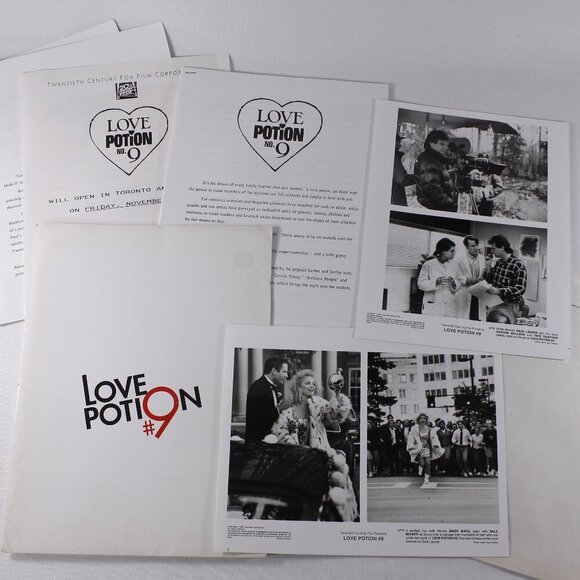 1992 Love Potion #9 Movie press kit, vintage Sandra Bullock Dale Midkiff - Picture 1 of 9